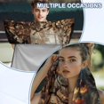 thumbnail image 6 of Garronmavis Wolf Maple Car Seat Towel Covers 1 PC Stain Resistant Easy Installation Front Car Seat Protector with Storage Bag Universal Fit for Cars SUVs Trucks Sedans Vans, 6 of 9