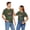 Military Green, variant on Mardi Gras Shirt Unisex Graphic T Shirt Art Design By PPU Best Bella Canvas 3001