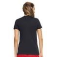 thumbnail image 3 of Expert Brand USA-Made Women's MoCA Cotton Blend Crewneck T-Shirt, Black, Large, 3 of 5