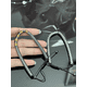 thumbnail image 3 of 2pz Pulseras Hombre Piedra Hematita Brazalete Ajustable Xtellar gris, 3 of 4