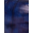 thumbnail image 4 of Solid Eco-Friendly Handmade Square Pouf 16"x16"x16" Vintage Blue Color BBBACPF37, 4 of 7