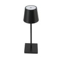 thumbnail image 2 of Lampe Tactile LED, Lampe de Table Sans Fil LED Interrupteur Tactile Rechargeable Dimmable Simple Ergonomique Portable pour Restaurant pour Café Or, Argent, Noir, Blanc, 2 of 8