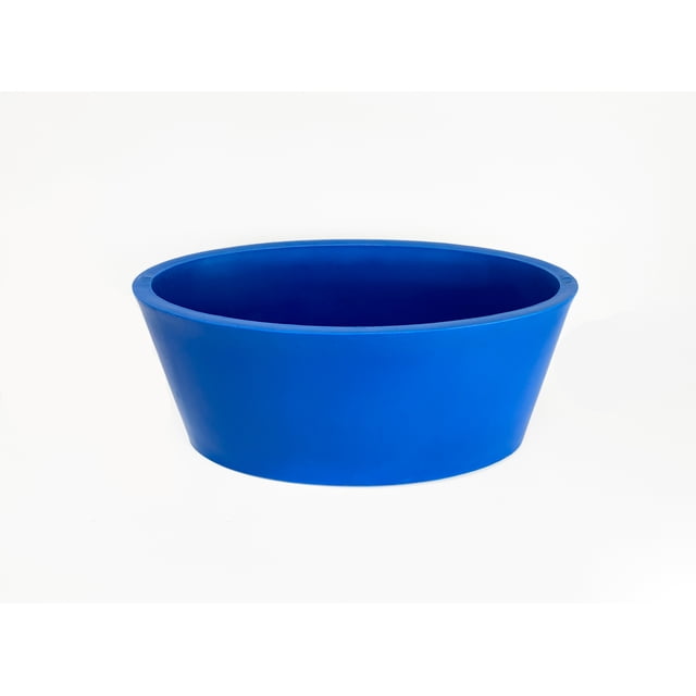 Tina de baño LILE de plastico azul