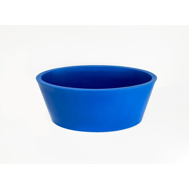 Tina de baño LILE de plastico azul