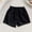 A95 Black, variant on Kids Boys Girls Casual Summer Shorts Elastic Waist Lightweight Cotton Blend Bottoms with Side Pockets for Everyday Play Wear Active Lounge Trunks Activewear