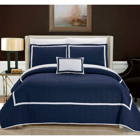 Chic Home Nero Hotel Collection Bed In A Bag Quilt Set