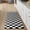 Black&white-1'5" x 3'11" (Rectangular), variant on Beige Black Checkered Grid Checkerboard Kitchen Rug Sets [2 Pcs]  Anti-fatigue Waterproof Non-slip Mats Heavy Duty Comfort Foam For Floor Laundry 17"x29"