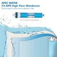 thumbnail image 4 of APEC Essence Complete Replacement Filter Set for ROES-UV75-SS 75 GPD UV Sanitizing 6-Stages Reverse Osmosis Water System (FILTER-MAX-ESUV-SS), 4 of 10