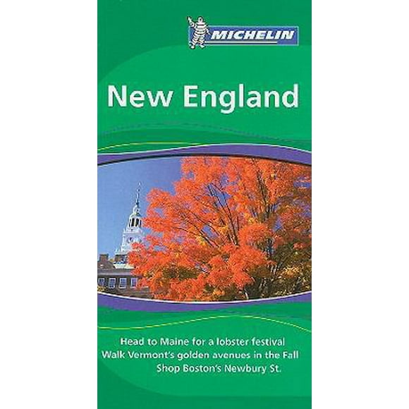 Pre-Owned Michelin Green Guide New England (Green Guide/Michelin) (Paperback) 1906261350 9781906261351