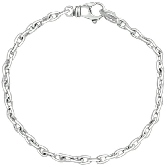 Pompeii Men's Link 14k Gold (16gram) or Platinum (25gram) 4mm Bracelet 8.5" (,)