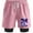 Pink, variant on Dei V Los Flavorz USA Tour 2025 Merch Sweatshorts Women Men Short Basketball Pants Outdoor Sportwear