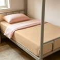thumbnail image 6 of NWOKYZGH 1Pc Soft Breathable Bottom Sheet, 47"x78" Deep Pockets Fitted Sheet, All Around Stretch Fit, Wrinkle Resistant, Colorfast, Easy Care, 6 of 6