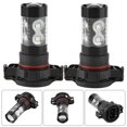 thumbnail image 1 of H16 5202 Bombillas de faros LED, 2 piezas 8000K Azul hielo 100W 20LED Bombillas de faros Kit Faros antiniebla Lámpara de conducción de automóviles Ecomeon  no, 1 of 5