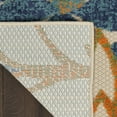 thumbnail image 6 of Nourison Aloha Indoor Outdoor Blue Green 5'3" x 7'5" Area Rug, Easy Cleaning, Non Shedding, Bed Room, Living Room, Dining Room, Kitchen (5x7), 6 of 9