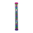 thumbnail image 1 of Esquirla Beaded Rainmaker Infants Musical Toy Sensory Development for Nursery Infants red and violet lid, 1 of 8