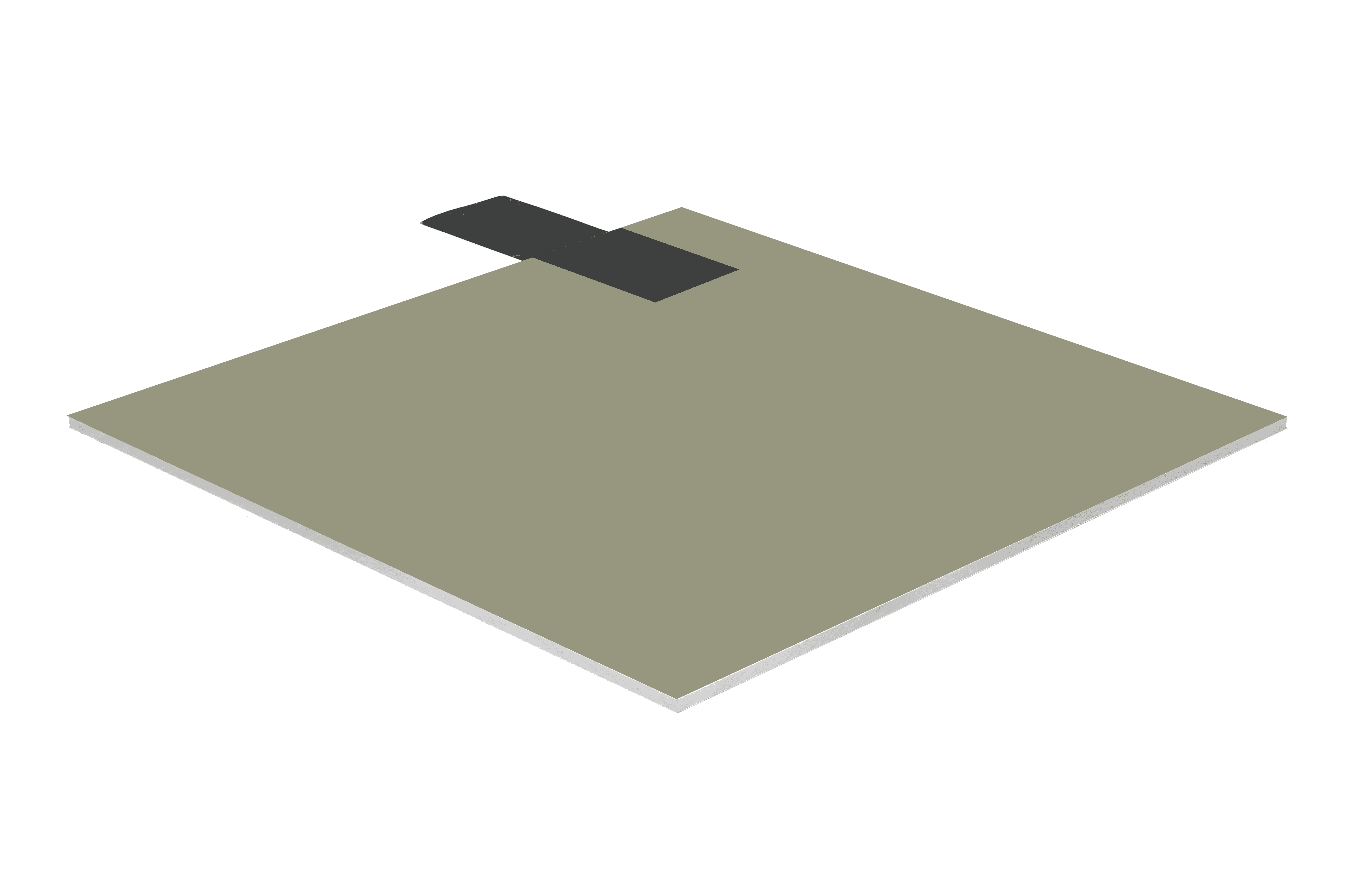 Falken Design Acrylic Bronze Translucent 50% 12 in. x 48 in. x 1/8 in ...
