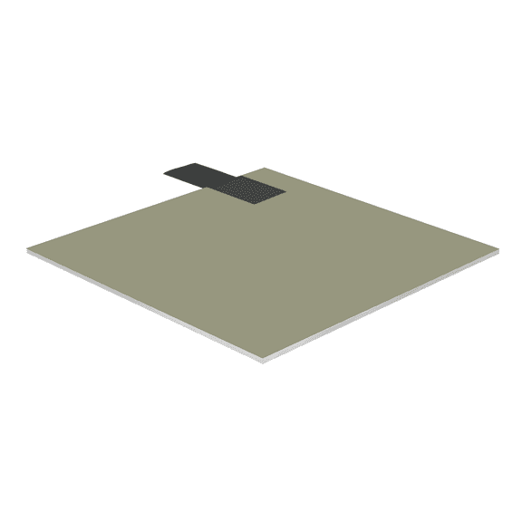 Falken Design Acrylic Bronze Translucent 50% 12 in. x 12 in. x 1/8 in.