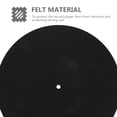 thumbnail image 2 of Miangastore Turntable Mat 12 Inch 3mm Thickness Felt Disc Protective Pad Vinyl Record Mat, 2 of 8