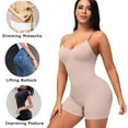 thumbnail image 5 of Seamless Ladies Bodysuit Thin Waist Trainer Shaper Topwoner Hip Lifter Chest Reinforced Full Sliding Sling, 5 of 9
