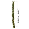 thumbnail image 2 of 8.9 FT Christmas Garland with Battery Operated Lights Artificial Garland with Pine Cones Berries for Stairs Mantle Door Indoor Outdoor Christmas Decor LED Lights (Battery not Included), 2 of 5