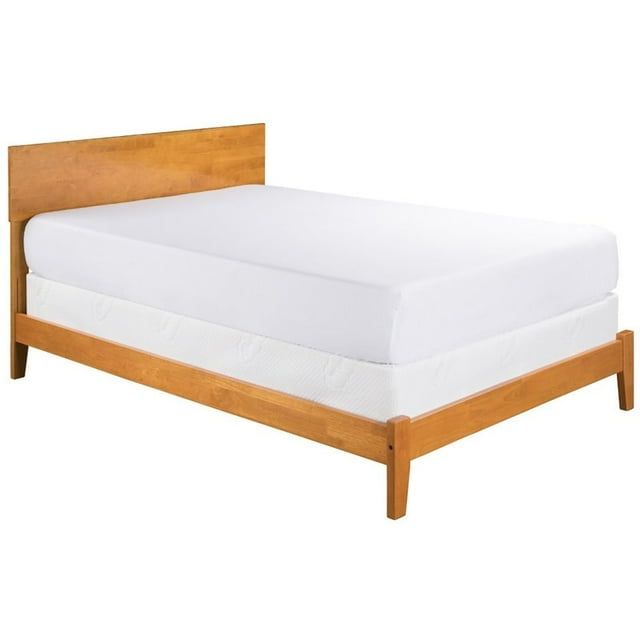 Atlantic Furniture Orlando Full Panel Bed in Caramel Latte