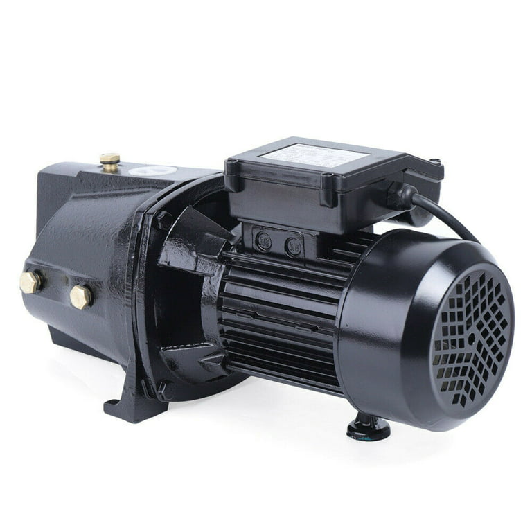 Black Self-Priming Shallow Water Pump W/Pressure Switch 1 Well Jet Pump  550W,Shallow Well Jet Pump with Pressure Switch 3/4HP Jet Water Pump 