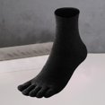 thumbnail image 4 of ievspot 1 Pair Toe Socks Fall Winter Moisture-Wicking Breathable Arch Support Men Women Athletic Running Cotton Five Fingers Sock, 4 of 8