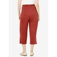 thumbnail image 2 of Woman Within Plus Size 7-Day Knit Capri, 2 of 6