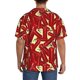 thumbnail image 3 of Balery Fire Extinguisher Camisa Casual de Manga Corta con Botones para Hombre, Texturizada, Estilo Cubano, para Playa, Verano-X-Large, 3 of 5