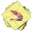 thumbnail image 2 of Carolines Treasures 8454FC Foam Coaster Set of 4 3 1/2 x 3 1/2 multicolor, 2 of 3