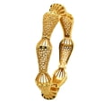 thumbnail image 2 of Brazaletes tradicionales indios de oro con dije para mujer, ideales para el Día de San Valentín y el Día de la Madre., 2 of 9