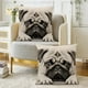 thumbnail image 1 of Funda de almohada decorativa con estampado animal para sofá | Protector de tela suave y duradero | Decoración para interiores y exteriores: sala de estar, dormitorio, coche., 1 of 6