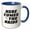 Blue/White, variant on 3drose, Here Comes the Bride Wedding Gift Honeymoon and Bridal Shower Gift, 15oz Mug