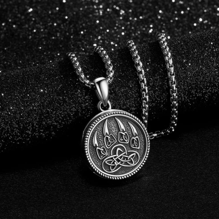 Midir&Etain Bear Claw Necklace 925 Sterling Silver That