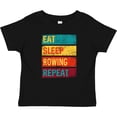 thumbnail image 3 of Inktastic Eat Sleep Rowing Repeat Boys or Girls Baby T-Shirt, 3 of 5