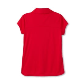 French Toast Girls School Uniform Short Sleeve Performance Polo Shirt, Sizes 4-20 & Plus