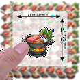 thumbnail image 6 of Tasty Stickers Stationery Sticker Delicious Food DIY Stickers for Luggage Fridge Phone Laptop, 6 of 9