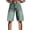 Green, variant on Cargo Shorts for Men Women High Waist Printed Flare Wide Leg Straight Imitation Twill Denim Half Knee Length Casual Shorts With Multi Functional Side Storage Pockets For Summer Daily Pink1
