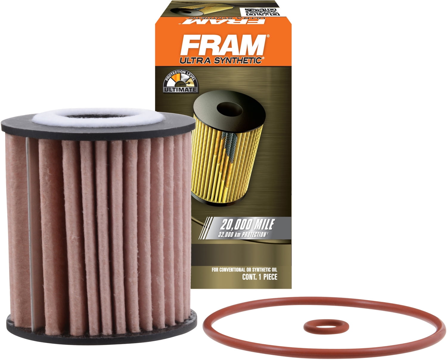 FRAM Ultra Synthetic Filter XG9641, 20K mile Change Interval Oil Filter