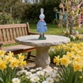 thumbnail image 4 of Dvkptbk Easter Cute Resin Rabbits Ornament Home Garden Decoration Supplies easter decorations, 4 of 6