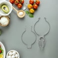 thumbnail image 4 of CRILSTYLEO 6Pcs Stainless Steel Wire Clip Jar Clips for Glass Can Sealing High Efficiency Airtight Clamp, 4 of 8