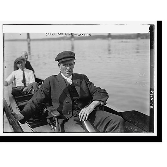 Historic Print, Coach Conibear of Washington, 16" x 20"