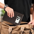 thumbnail image 5 of Genuine Leather Cigar Case Holder Travel Humidor Set Lighter Cutter Pocket Box, 5 of 5