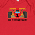 thumbnail image 3 of Inktastic 1st Birthday Race Car Boys Baby Romper Coveralls, 3 of 4
