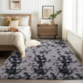 thumbnail image 1 of Garvee 8'x10' Fluffy Area Rugs Soft Fuzzy Carpet, Non Slip Shaggy Accent Rug for Living Room Bedroom Home Decor, Dark Gray, 1 of 8