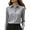 Z1-Grey, variant on Prolriy Womens Blouses Women's Casual Satin Blouse, Long Sleeve Button down Shirts for Women Pink M