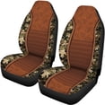 thumbnail image 6 of Qpednta Camo Hunting Car Seat Cover Set of 4 for Front Seats and Rear Bench Cover Protecto Universal Car Interior Accessories Front Automobile Seat Cover for Cars Truck Van SUV, 6 of 7