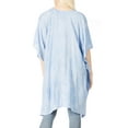 thumbnail image 2 of Sakkas Marcy Women's Caftan Top Tunic Dress V neck Loose Summer Boho Swing Coverup - Blue - One Size, 2 of 5