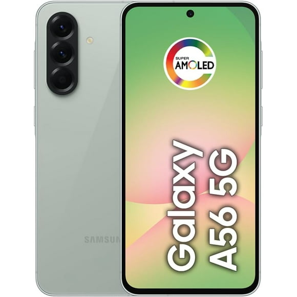 Samsung Galaxy A56 5G 2025 (12GB RAM, 256GB) AI Smartphone – Brand New | 6.7” Super AMOLED 120Hz Display | Android 15 | 50MP Camera | Unlocked Dual SIM | 25W Power Adapter bundle