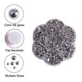 thumbnail image 3 of Semi-Pearl Nail Art Decorations, Flat Bottom Pearl Nail Stickers 1 Box, Shiny Silver, 3 of 5